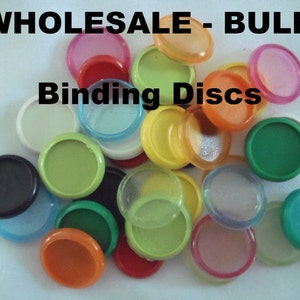 Binding Discs BULK WHOLESALE 275 DISCS image 1