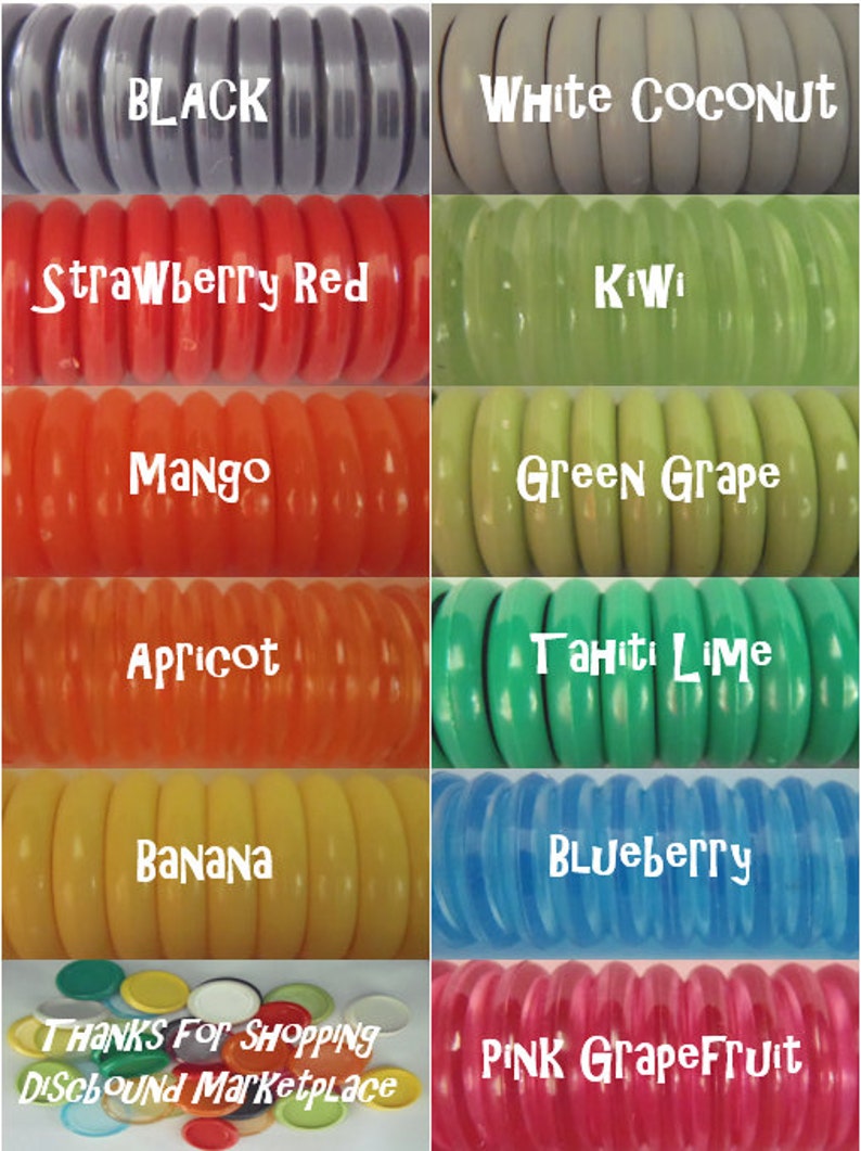 Binding Discs FIVE Sets of 11 Discs BLACK Etsy