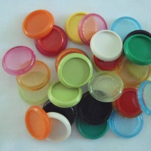 Binding Discs - FIVE sets of 11 discs - COLORS