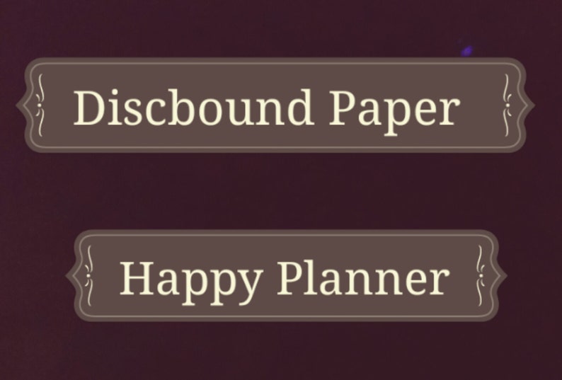 Paper for "Happy Planner" Premium Writing Paper, 7" x 9.25", 100 sheets