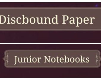 Paper for "Junior / Half-Letter" Premium Writing Paper, 5.5" x 8.5", 100 sheets