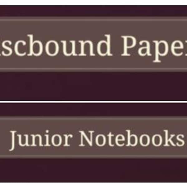 Paper for "Junior / Half-Letter" Premium Writing Paper, 5.5" x 8.5", 100 sheets