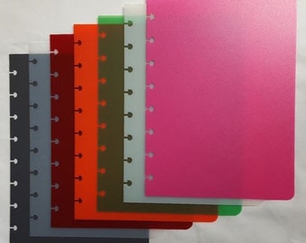 Cover Pair, "Happy Planner" Size, Disc Punched/Discbound