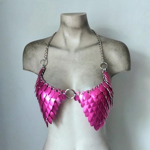 Chainmail Deluxe Scalemail Bikini Top Armour