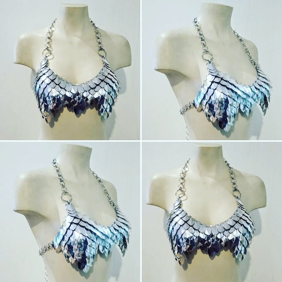 Scalemail Bikini Top Armour Etsy
