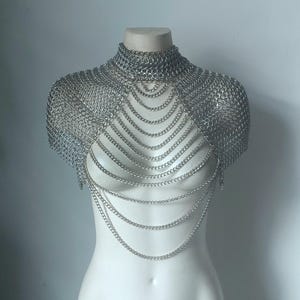 Teyla Kettenhemd & Ketten-Metallanhänger