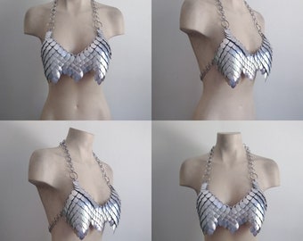 Scalemail Bikini Top Armour