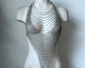Persephone Warrior Chainmail Festival Top