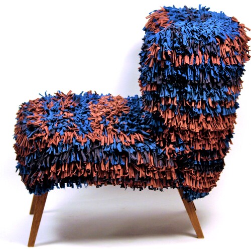 Reserved Frans Armchair Without Arms With Fringes Vintage Etsy