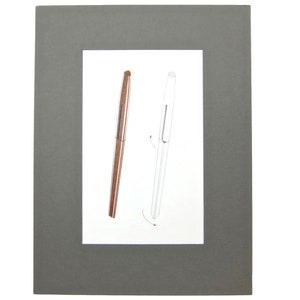 Original Jerome Gould Design Drawing for a Brown Pen, circa 1980s