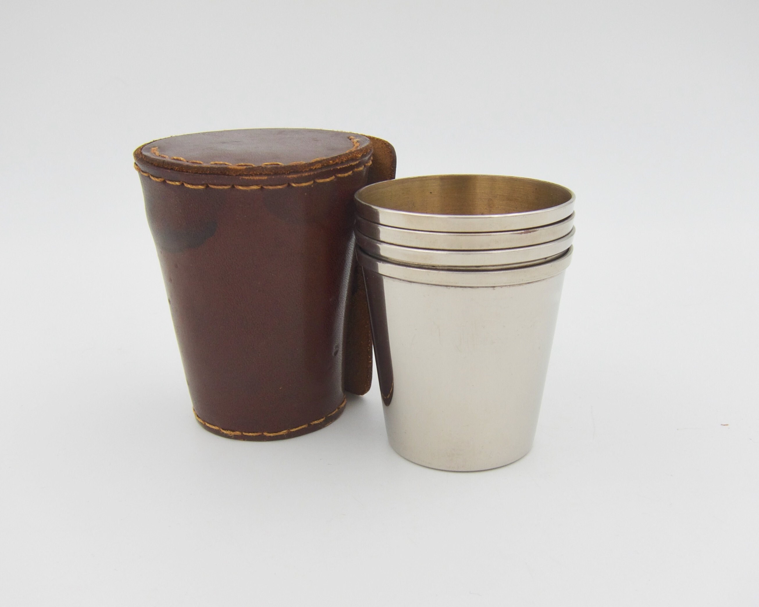 Vintage Higgins Boats Stainless Steel Pint Cup Vintage Higgins Boats Stainless Steel Pint Cup