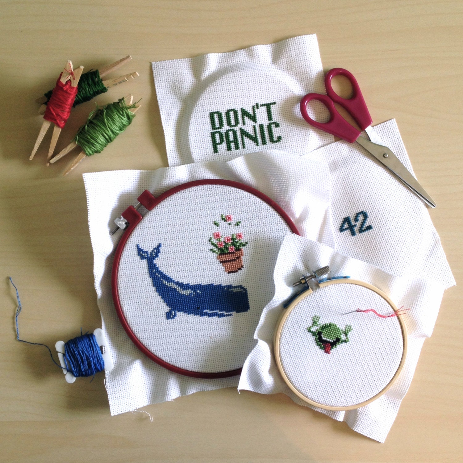 PATTERN the Hitchhikers Guide to the Galaxy Themed Collection Funny