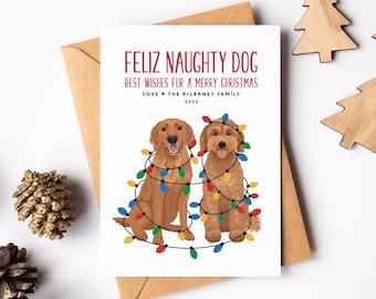 Dog Lover Xmas, Unique Dog Gift, Pet Holiday Cards, Custom Pet Portrait, Personalized Xmas Card, Festive Family Greetings, Printable Design