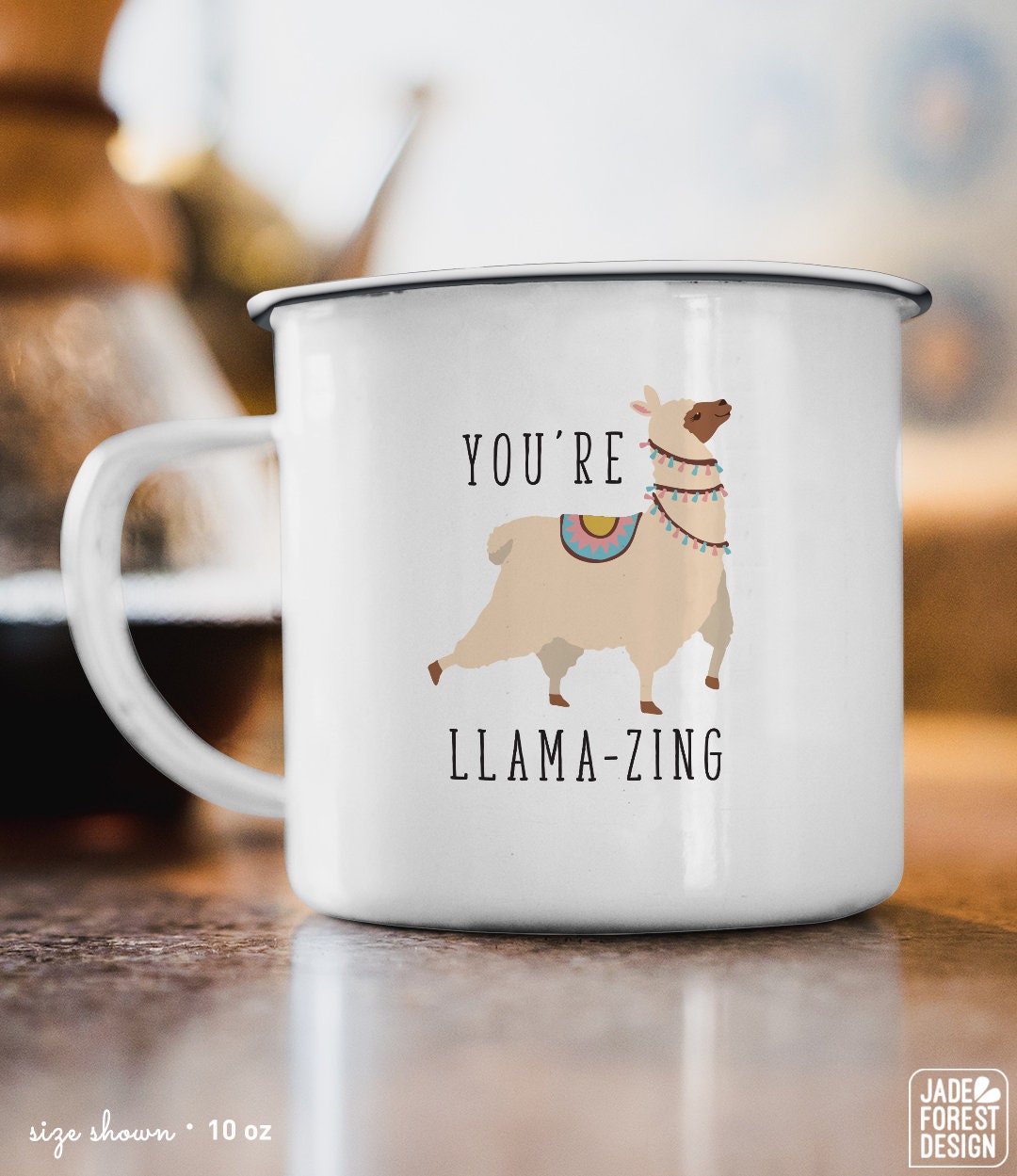 Llama Mug, Girlfriend Gift Idea, Funny Gift For Her, Christmas Gift