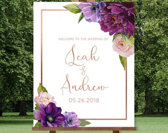 Wedding Welcome Signs