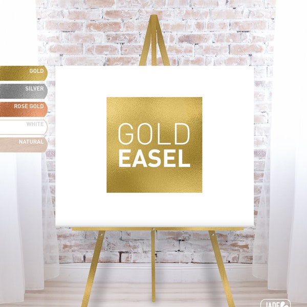 Easel Stand, Wedding Easel, Floor Easel, Gold Easel, Display Easel, Easel for Wedding, Easel Stand Wedding, Wedding Sign Stand, Easle, Decor