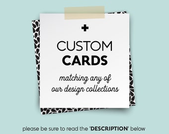 CUSTOM CARDS • • • RSVPs, Detail Cards, Thank You Cards etc