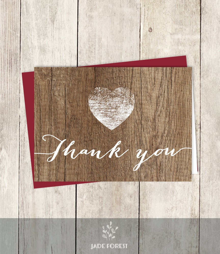 11 Rustic Thank You Cards Design Trends Premium Psd V vrogue.co