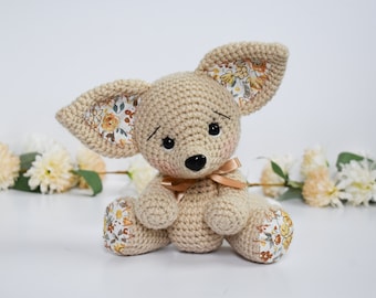 Flora the Fun Fennec Fox Crochet Pattern