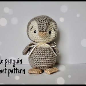 Crochet Pattern Little Penguin Amigurumi Instant Download