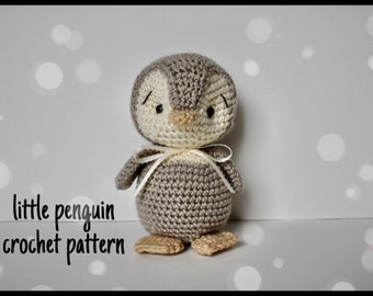 Crochet Pattern Little Penguin Amigurumi Instant Download