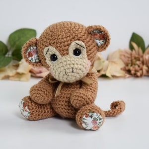 Mango the Mischievous Monkey Crochet Pattern