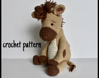 Crochet Pattern Baby Giraffe Amigurumi Instant Download