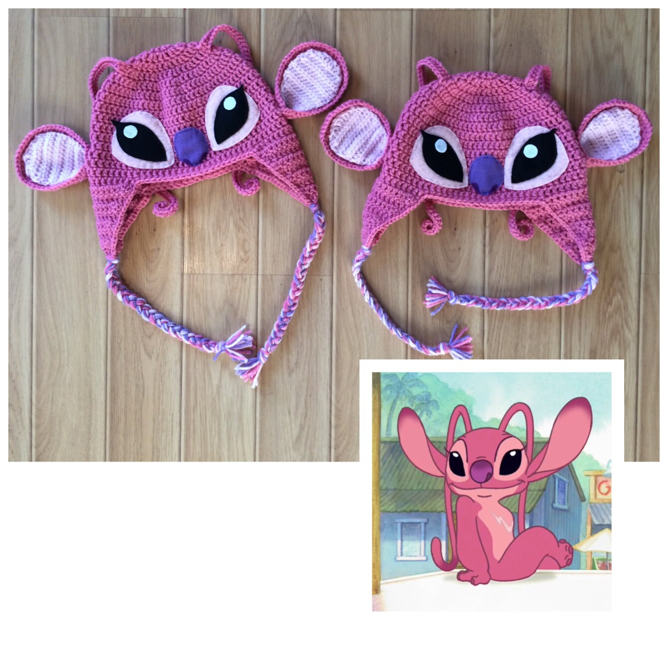 Lilo and Stitch Angel Hat Angel Hat Stitch Beanie Etsy