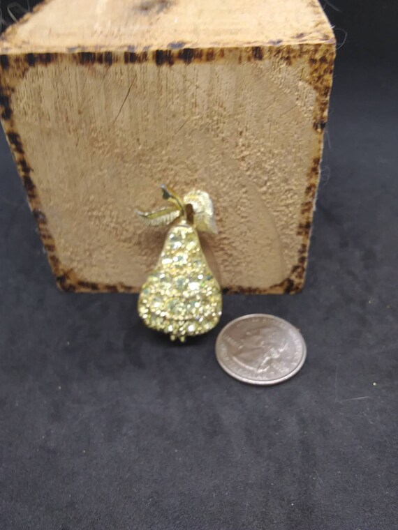 A Sparkling Rhinestone Pear to Add Some Shine to … - image 3