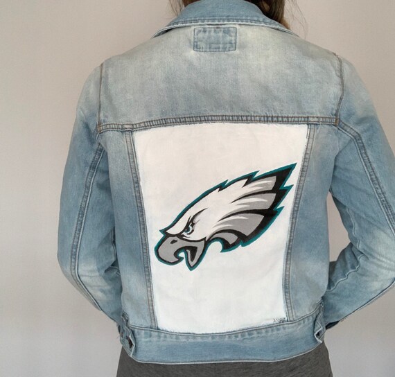 eagles jean jacket