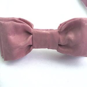 Boys Bow Ties, Boys Mauve Bow Tie, Boys Rose Bow Tie, Boys Pink Bow Tie, Toddler Bow Ties, Wedding Ring Bearer, Baptism, Page Boy