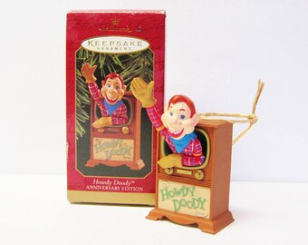 howdy doody ornament etsy howdy doody christmas ornament