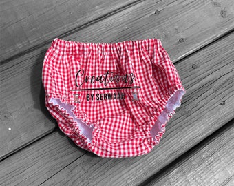 Gingham diaper cover/ babies diaper cover/ boys and girls diaper cover