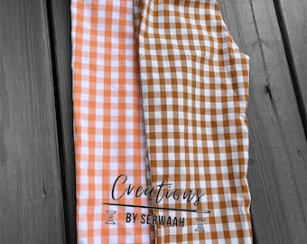 Boys Gingham Pants/ Toddler gingham pants 6ms to size 10