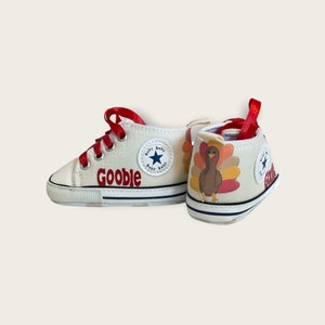Thanksgiving Baby Shoes, Custom baby high top shoes, baby walkers, custom baby crib shoes, baby shower gift, baby shoes, unisex baby shoes
