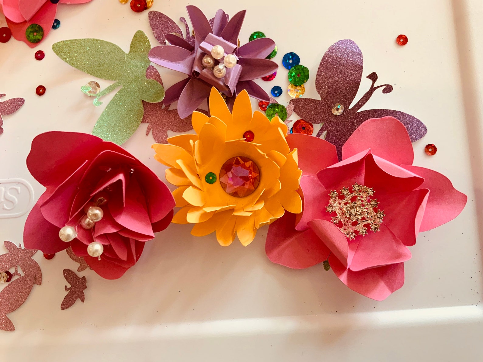 Paper Flower Confetti Baby Shower Confetti Bridal Shower Etsy