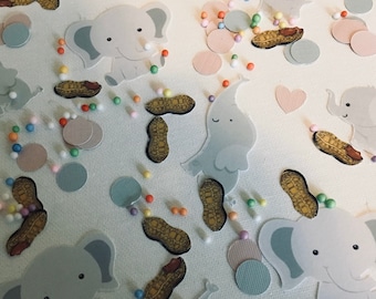 Elephant Confetti: Little Peanut Baby Shower, First Birthday
