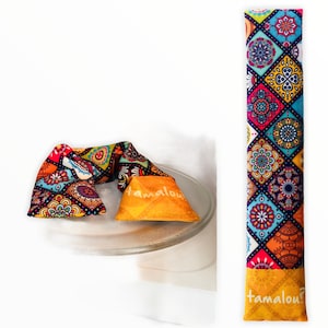 Magic bag, Dry hot water bottle, Hot / Cold use, Relaxation shoulder tension, trapped nerves, therapeutic compress, mandala