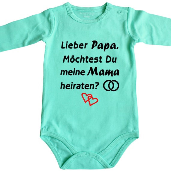 Baby-Body Babybody Ein bisschen Mama ein bisschen Papa Wunder Babyparty Oma