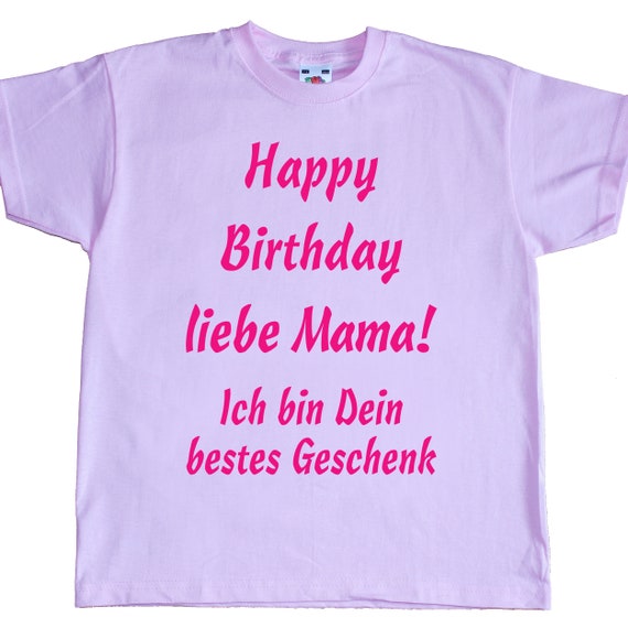 Babyparty Strampler Babybody Happy Birthday Papa Mama Oma Opa Onkel Tante