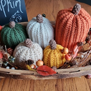 Haakpatroon: Herfstpompoenpatch