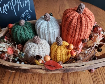 Crochet Pattern: Autumn Pumpkin Patch
