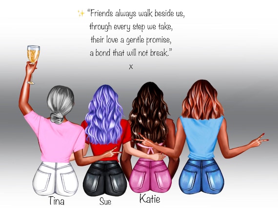 Friends  Gifts, Party friends gift, special friends gift, Bestie gift