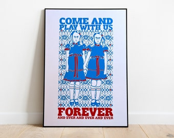 Come and Play - Chicago - The Shining - Screen Print