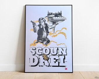 Smuggler - Scoundrel - City in the Clouds - Screen Print - Chicago