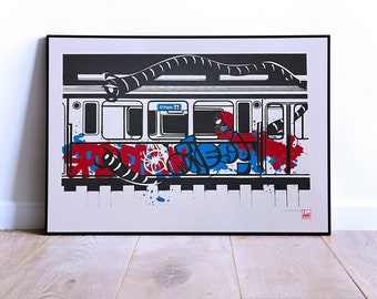Leap of Faith - Screen Print - Chicago