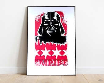 Empire - Chicago - Darth Vader - Screen Print