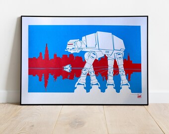 AT-AT - Star Wars - Screen Print - Chicago