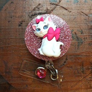 Carretel de crachá de identificação Marie* Aristocats*, porta-crachá