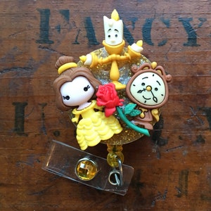 Beauty and the Beast* Belle* & Friends ID Badge Reel